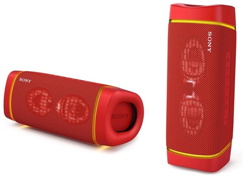 Sony SRS-XB33 piros hordozható Bluetooth hangszóró