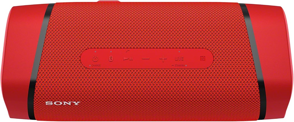 Sony SRS-XB33 piros hordozható Bluetooth hangszóró