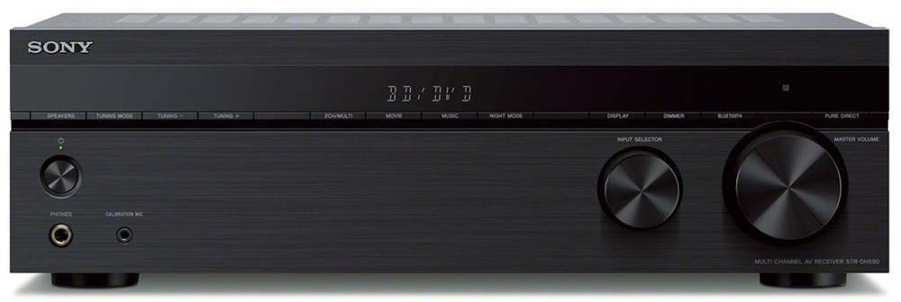Sony STR-DH590 5.2 5X 145Watt fekete házimozi erősítő