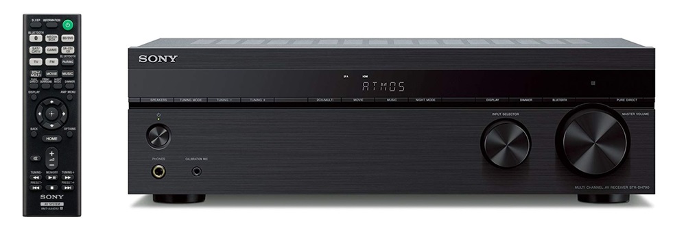 Sony STR-DH790 7.2 fekete házimozi erősítő
