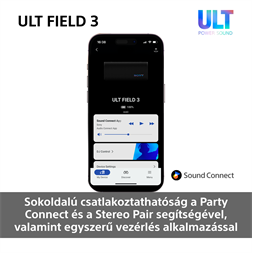 Sony ULT Field 3 fehér Bluetooth hangszoró