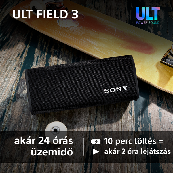 Sony ULT Field 3 fehér Bluetooth hangszoró
