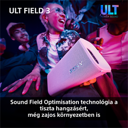 Sony ULT Field 3 fehér Bluetooth hangszoró