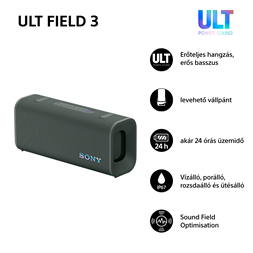 Sony ULT Field 3 szürke Bluetooth hangszoró