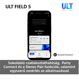 Sony ULT Field 5 fehér Bluetooth hagnszoró