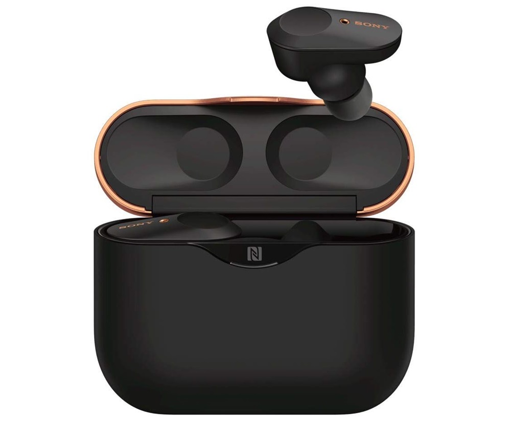 Sony WF1000XM3B True Wireless Bluetooth zajcsökkentős fekete fülhallgató