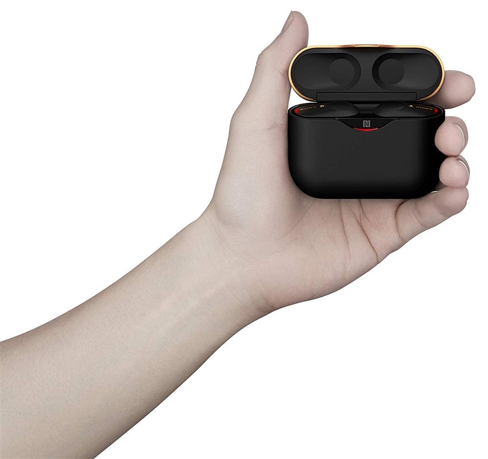 Sony WF1000XM3B True Wireless Bluetooth zajcsökkentős fekete fülhallgató