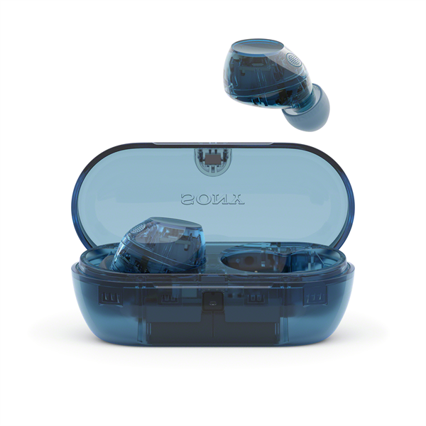 Sony WFC710 True Wireless Bluetooth zajszűrős üvegkék fülhallgató