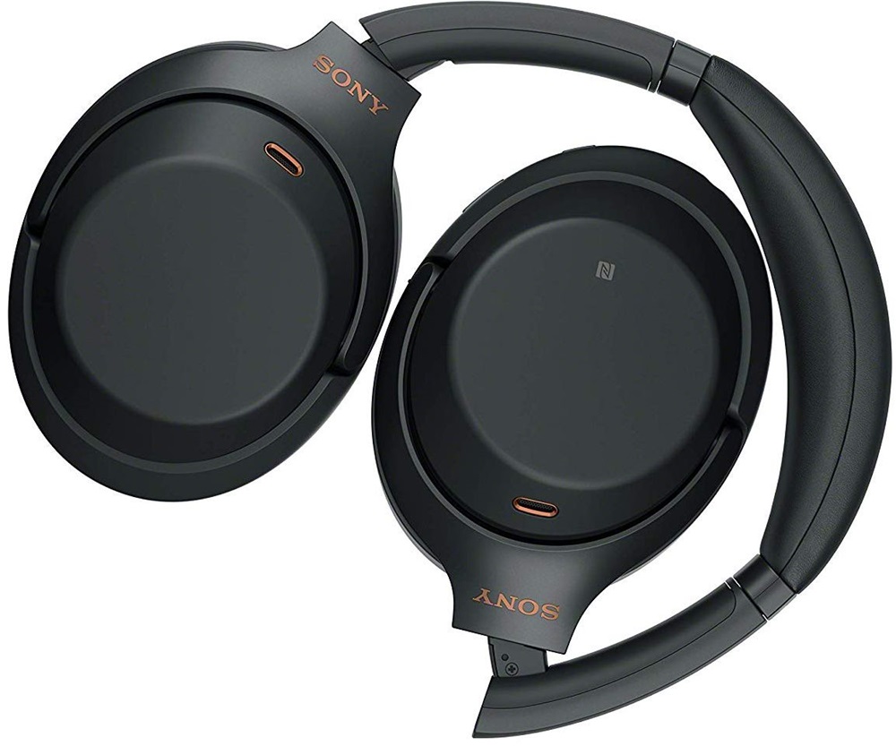 Sony WH1000X M3 Hi-Res Bluetooth/aptX mikrofonos fekete fejhallgató