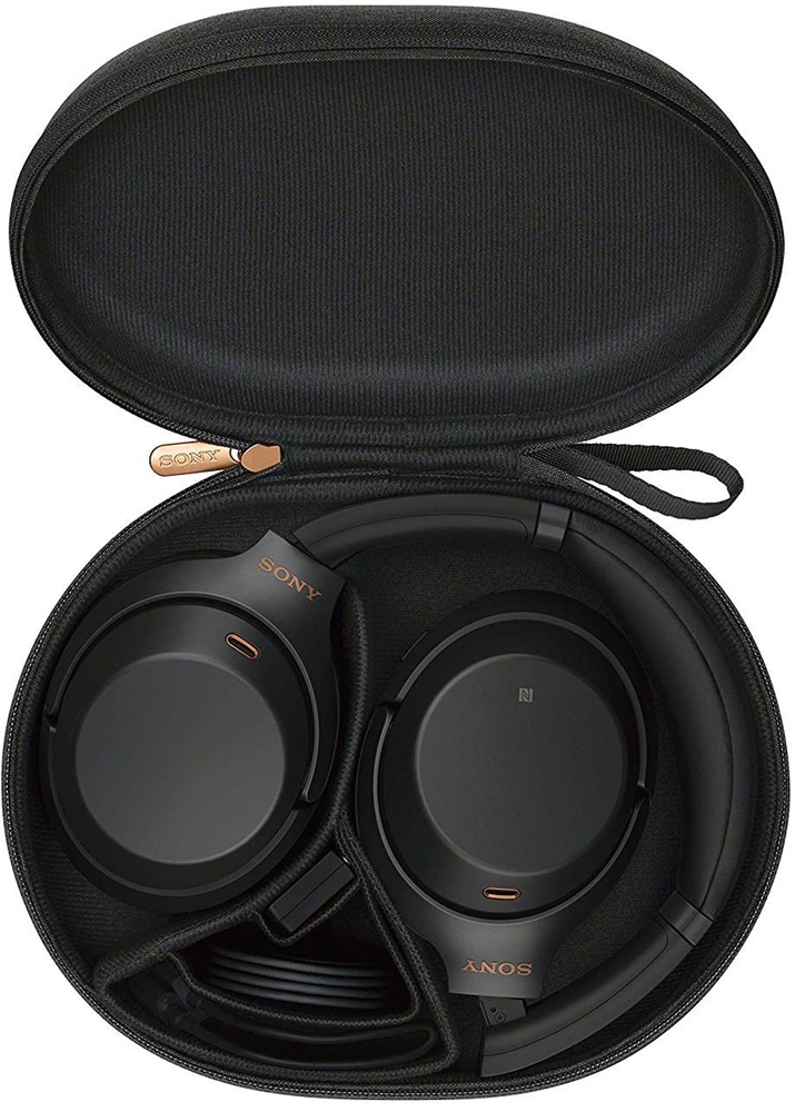 Sony WH1000X M3 Hi-Res Bluetooth/aptX mikrofonos fekete fejhallgató