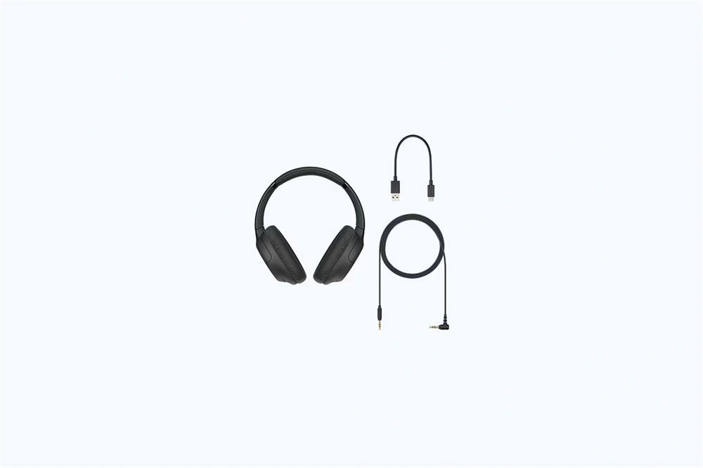 Sony WHCH710NB Bluetooth aktív zajszűrős fekete fejhallgató