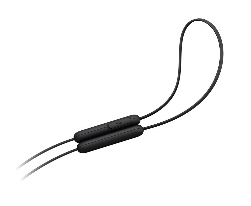 Sony WIC200B Bluetooth fekete fülhallgató
