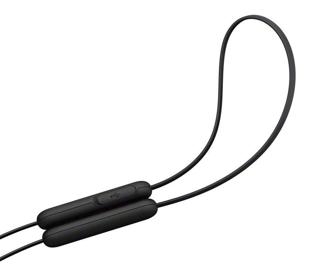 Sony WIC310B Bluetooth fekete fülhallgató