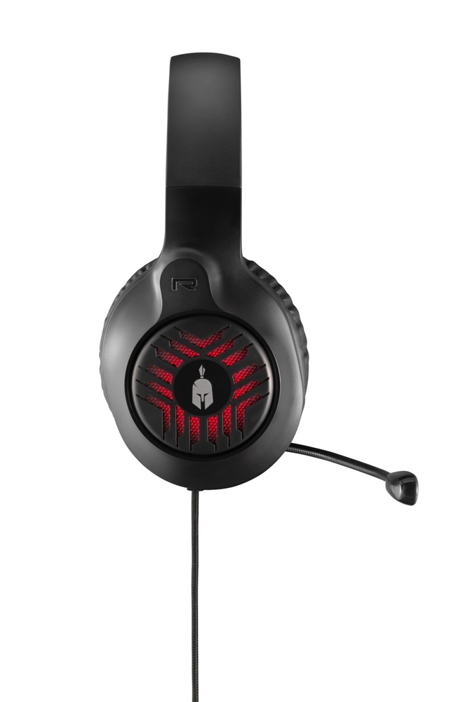 Spartan Gear 2807581 Medusa Wired fekete headset
