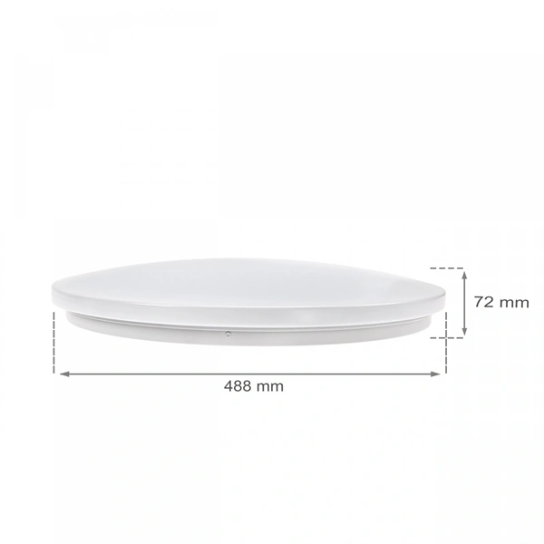 SpectrumLED Nymphea Spectrum Smart 36W/2700Lm/CCT+DIM/IP20 WiFi LED mennyezeti lámpa