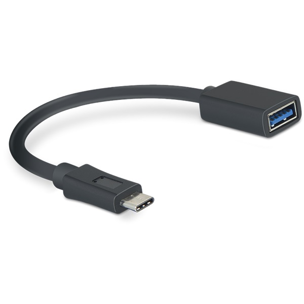 Speedlink USB-C to USB-A Adapter Cable Black PC (SL-180004-BK)