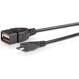 Speedlink micro-USB to USB OTG adatkábel (SL-1701-BK)
