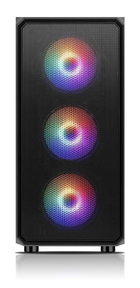 Spire G30 fekete (táp nélküli) ablakos ATX ház