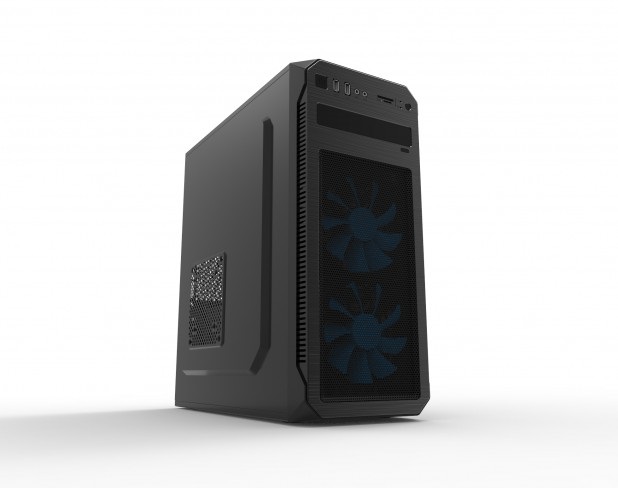 Spire OEM1525B USB3 Fekete 500W ATX ház