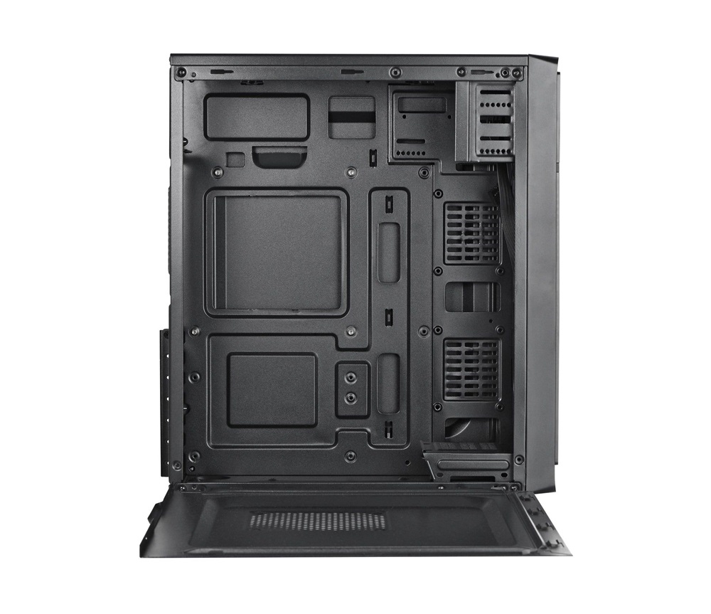 Spire SPT1534B-U3 fekete (táp nélküli) mATX ház