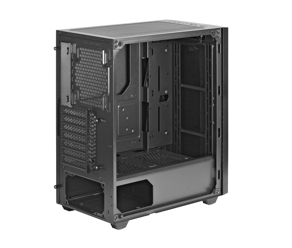 Spire SP-T7038GU3 fekete (táp nélküli) ablakos ATX ház