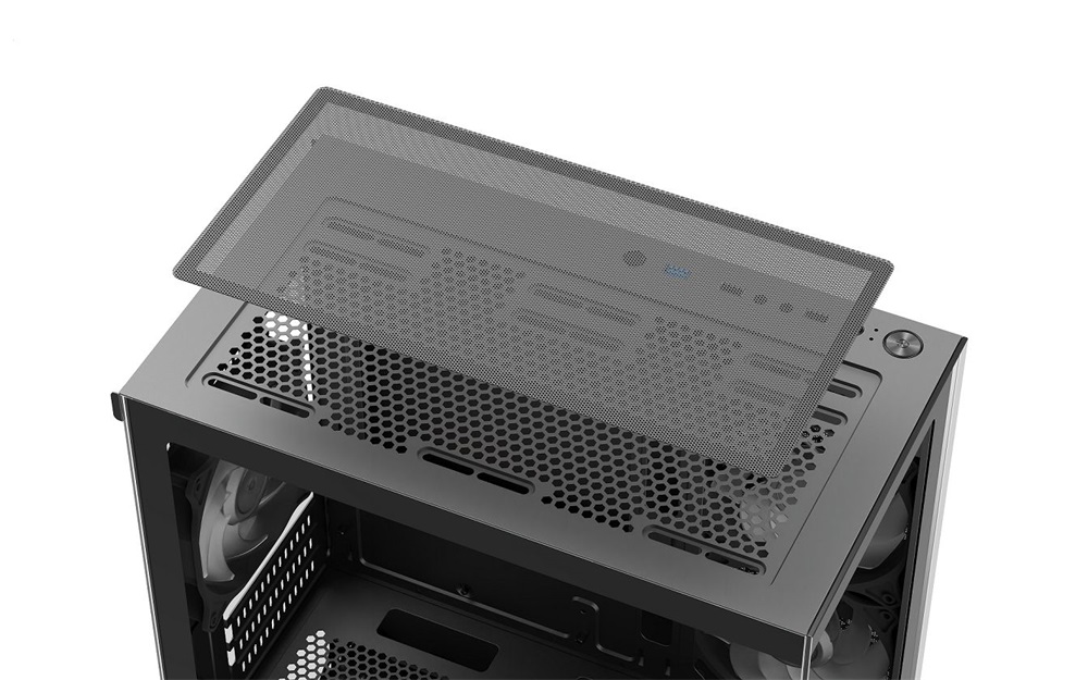 Spire U20 CUBIC MINI fekete (táp nélküli) ablakos mATX ház