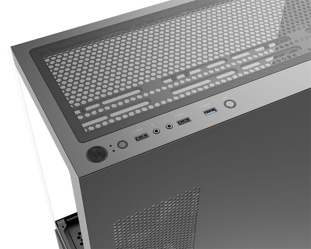 Spire U30 fekete (táp nélküli) ablakos ATX ház