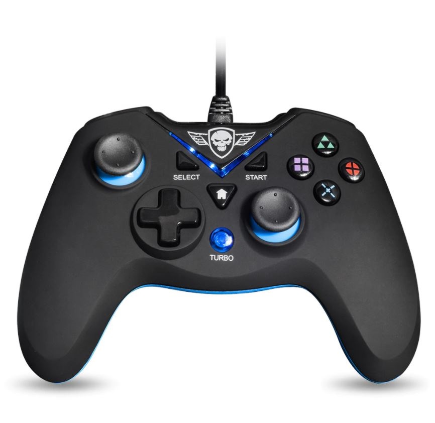 Spirit of Gamer SOG-WXGP XGP PC/PS3 vezetékes fekete-kék kontroller
