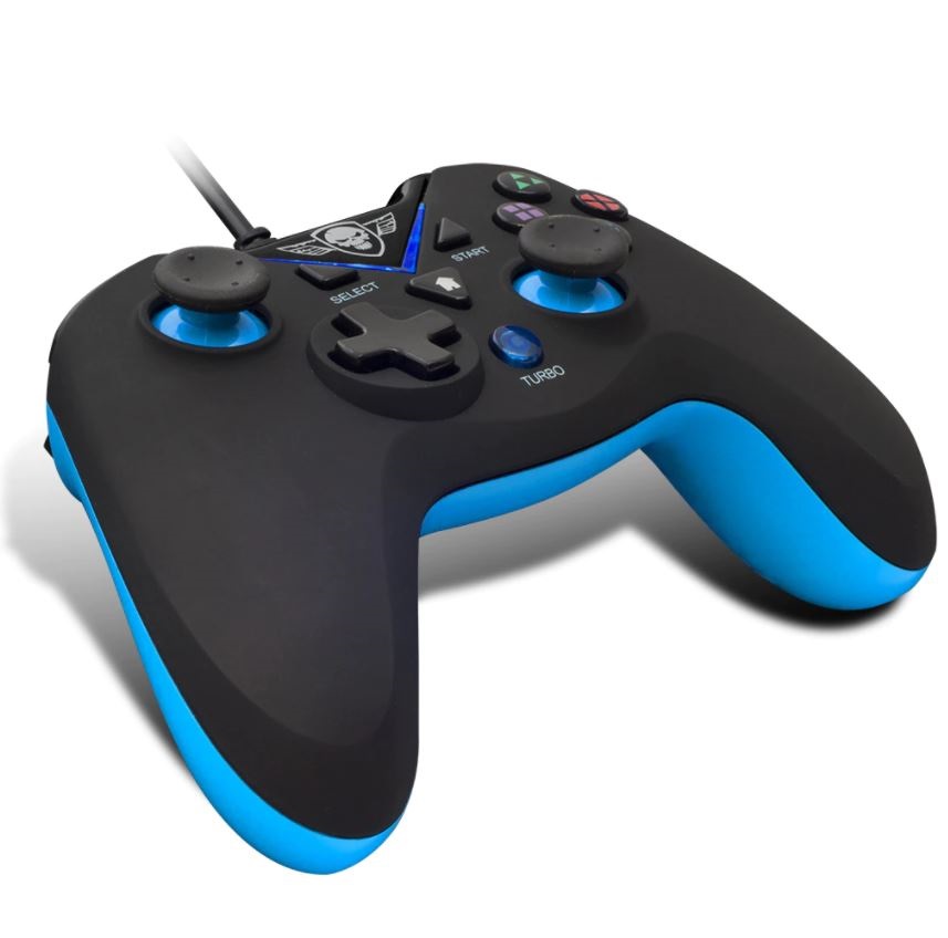 Spirit of Gamer SOG-WXGP XGP PC/PS3 vezetékes fekete-kék kontroller