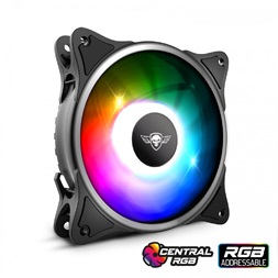 Spirit of Gamer CENTRAL RGB V120IN 120mm RGB LED ház hűtőventilátor