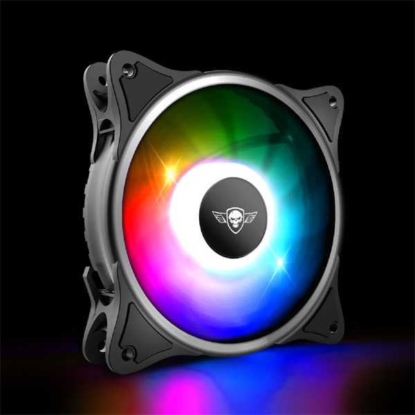 Spirit of Gamer CENTRAL RGB V120IN 120mm RGB LED ház hűtőventilátor