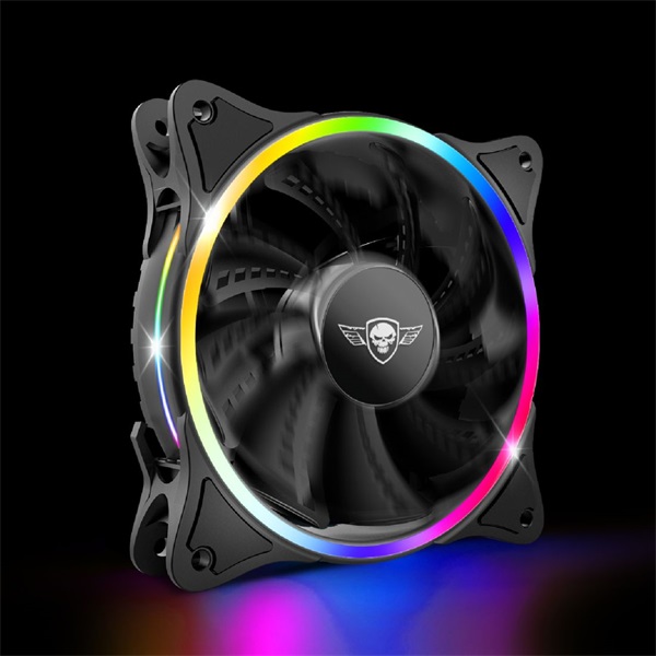 Spirit of Gamer CIRCLE RGB V120EX 120mm RGB LED ház hűtőventilátor