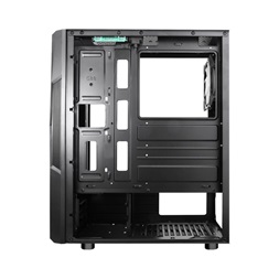 Spirit of Gamer CLONE 3 RGB fekete ablakos táp nélküli ATX ház