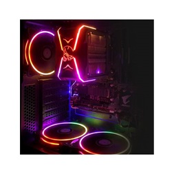 Spirit of Gamer CPU AIRCOOLER PRO ARGB aluminium/réz processzor hűtő