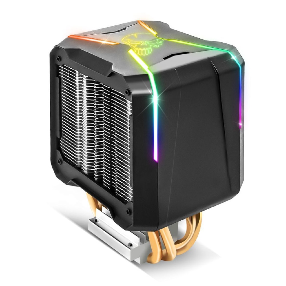 Spirit of Gamer CPU AIRCOOLER PRO ARGB aluminium/réz processzor hűtő (Újracsomagolt)