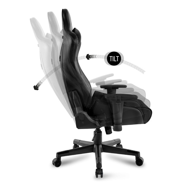 Spirit of Gamer CRUSADER fekete gamer szék