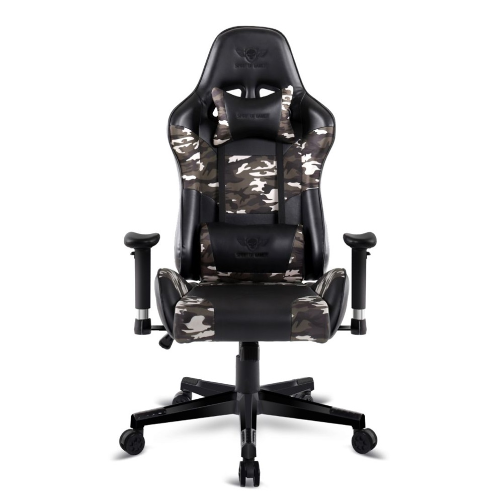 Spirit of Gamer DEMON Army Edition fekete gamer szék