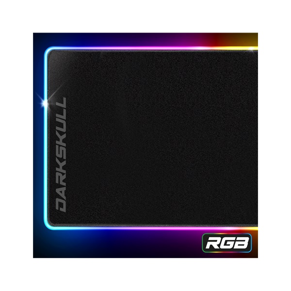 Spirit of Gamer Darkskull RGB XXXL fekete gamer egérpad