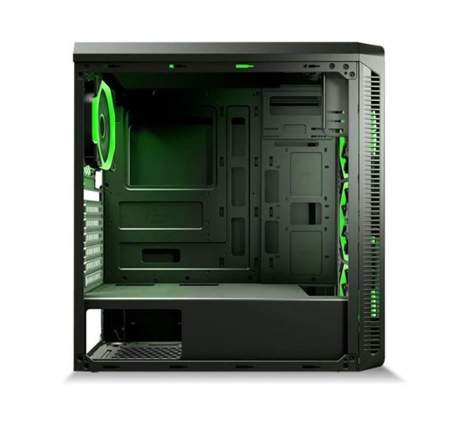 Spirit of Gamer Deathmatch VII RGB fekete ablakos táp nélküli ATX ház