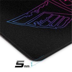 Spirit of Gamer Darkskull Ultra King Size fekete gamer egérpad