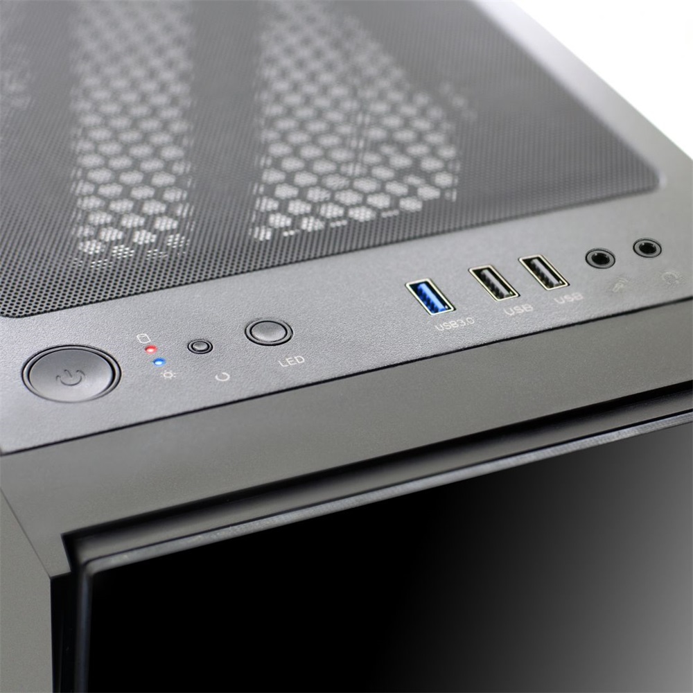 Spirit of Gamer GHOST III RGB fekete ablakos táp nélküli ATX ház