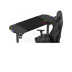 Spirit of Gamer Headquarter 800 RGB LED fekete gamer asztal