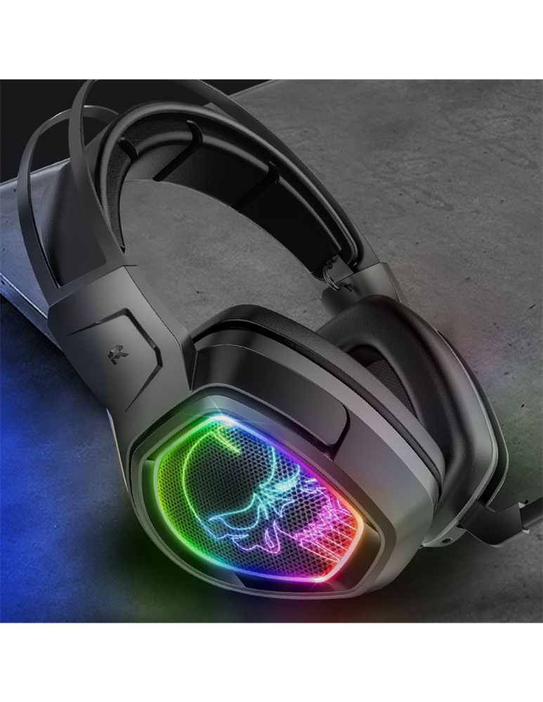 Spirit of Gamer MIC-XH1300 7.1 vezeték nélküli fekete gamer headset
