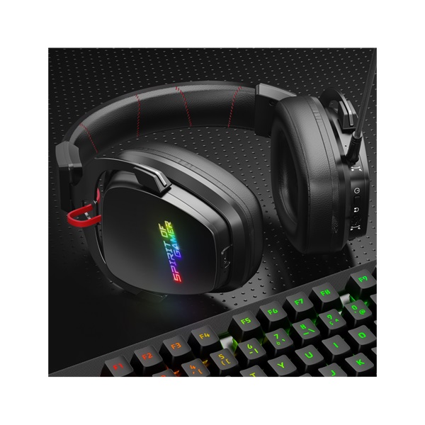 Spirit of Gamer MIC-XH1500 7.1 vezeték nélküli fekete gamer headset