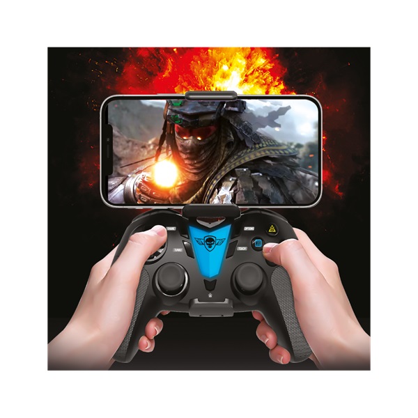 Spirit of Gamer SOG-BTGX11 PREDATOR PS3/PS4/PC vezeték nélküli fekete kontroller