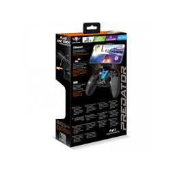 Spirit of Gamer SOG-BTGX11 PREDATOR PS3/PS4/PC vezeték nélküli fekete kontroller