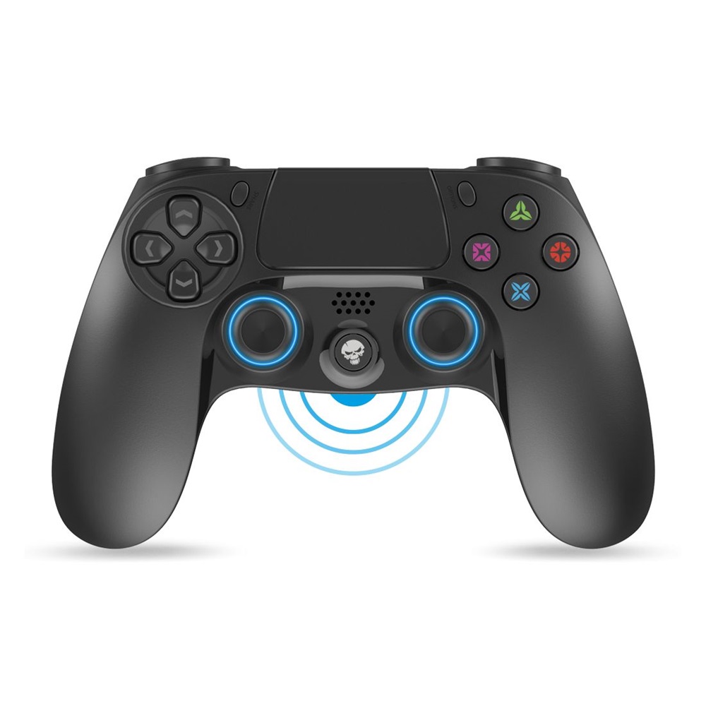 Spirit of Gamer SOG-BTGP41 XGP PS4/PS3 Bluetooth vezeték nélküli fekete-kék kontroller