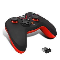 Spirit of Gamer SOG-RFXGP XGP PS3/PC vezeték nélküli fekete-piros kontroller