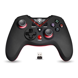 Spirit of Gamer SOG-RFXGP XGP PS3/PC vezeték nélküli fekete-piros kontroller