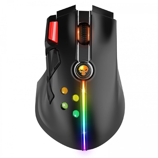 Spirit of Gamer XPERT-M600 12000DPI fekete vezeték nélküli gamer egér